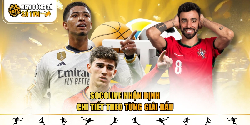 SOCOLIVE nhận định chi tiết theo từng giải đấu